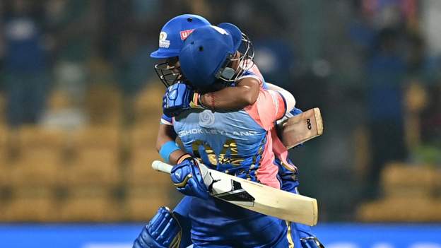 WPL 2024: Sajeevan Sajana hits final-ball six as Mumbai Indians beat Delhi Capitals