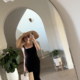 blogilates cassey ho wearing popflex hourglass maxi dress with sun hat beach outfit