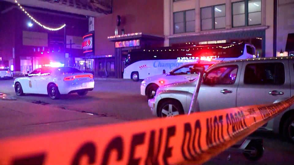 At least 7 children, aged 12 to 17, were wounded in a shooting in downtown Indianapolis, police say