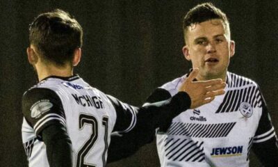 Ayr United 2-1 Airdrieonians: Comeback win boosts hosts' promotion hopes