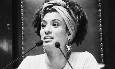 Marielle Franco at the Rio de Janeiro City Council, in 2017 (courtesy Dayane Pires/CMRJ)