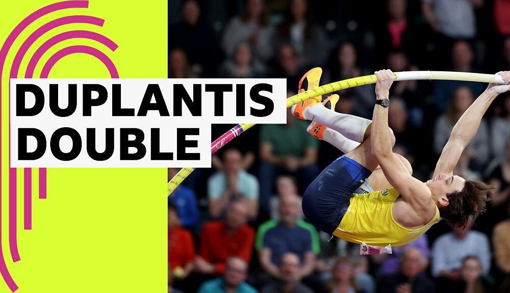 Duplantis retains world pole vault title