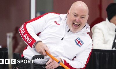 Englishman Stewart Pimblett aims to make wheelchair curling history