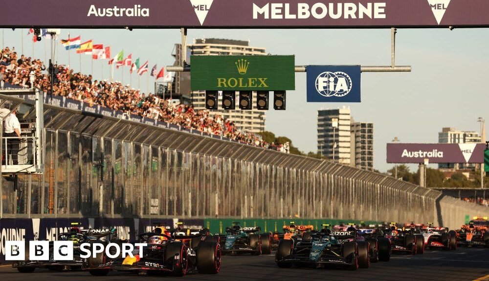 F1 Australian Grand Prix 2024 practice, qualifying and race times