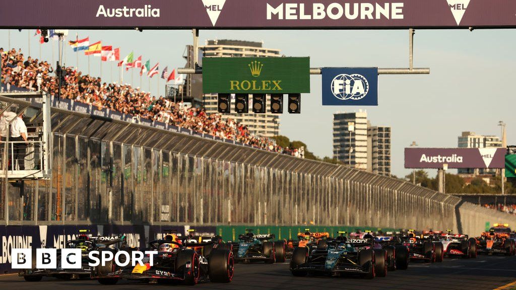 F1 Australian Grand Prix 2024 practice, qualifying and race times