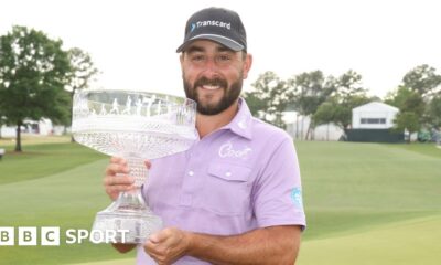 Houston Open: Stephan Jaeger wins first PGA Tour title as Scottie Scheffler misses out