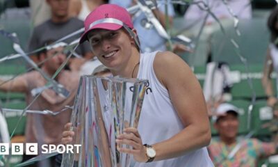 Indian Wells: Iga Swiatek earns dominant win over Maria Sakkari for second title