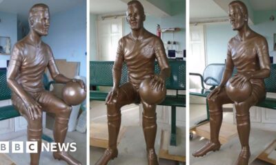 Kane statue revealed before going on display