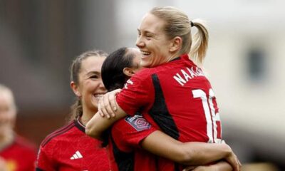 Manchester United 2-0 Bristol City: Lisa Naalsund double earns United win