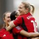 Manchester United 2-0 Bristol City: Lisa Naalsund double earns United win