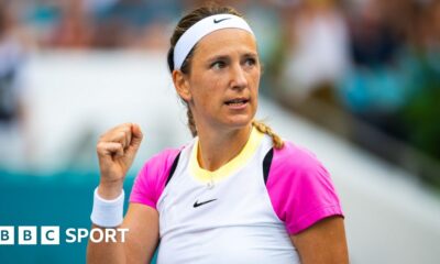 Miami Open: Victoria Azarenka sets up semi-final with Elena Rybakina, Danielle Collins through