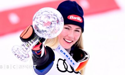 Mikaela Shiffrin: American extends record with 97th World Cup win