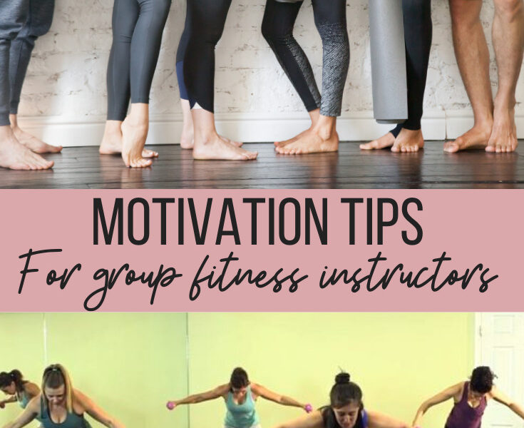 Motivation tips for group fitness instructors