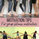 Motivation tips for group fitness instructors