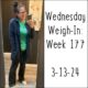 Runs for Cookies: Wednesday Weigh-In: Week 177