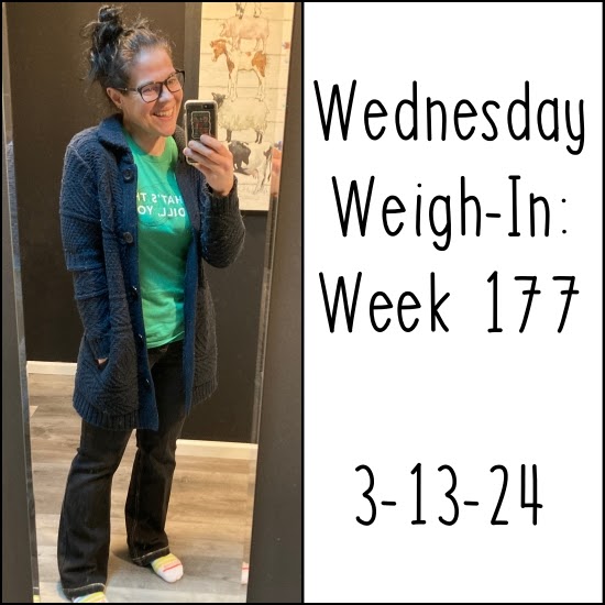 Runs for Cookies: Wednesday Weigh-In: Week 177