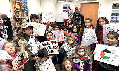 School Children Speak to the staffers of U.S. Senators about Israel’s Decimation of Gaza