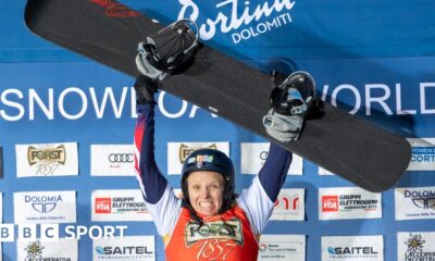 Snowboard Cross World Cup: Charlotte Bankes claims third victory of the season