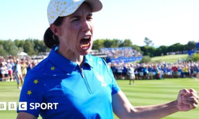 Solheim Cup: Europe captain Suzann Pettersen's pep-talk inspired win over United States