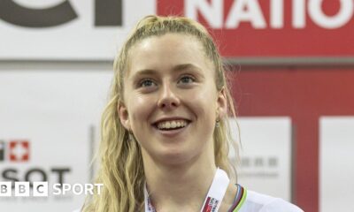 Track Nations Cup 2024: Emma Finucane claims third gold with women's keirin win