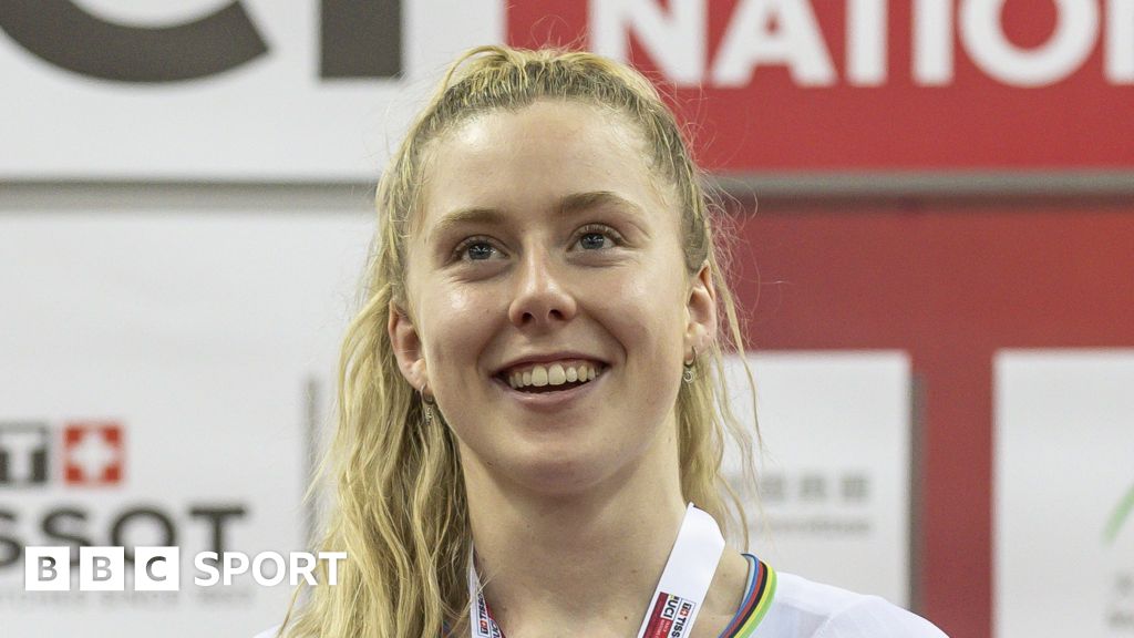 Track Nations Cup 2024: Emma Finucane claims third gold with women's keirin win