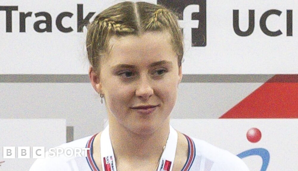 Track Nations Cup 2024: Emma Finucane wins women's sprint gold