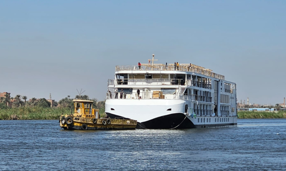 Viking completes float-out of new Nile River vessel