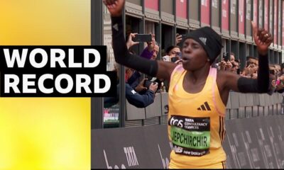 'My goodness!' - Kenya's Jepchirchir wins London Marathon