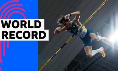 'On top of the world!' - Sweden's Duplantis breaks his own record