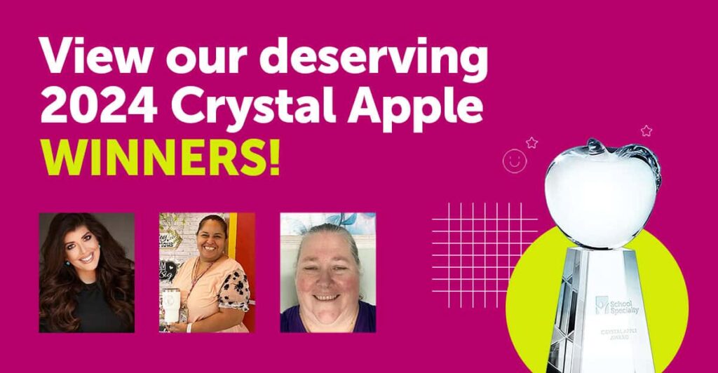 2024 Crystal Apple Award Winners