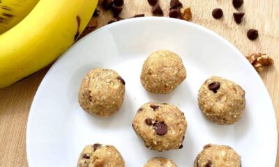 4 Cookie Dough Protein Balls