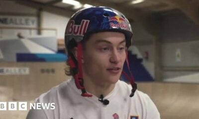 BMX rider sets his sights on a Paris Olympics gold