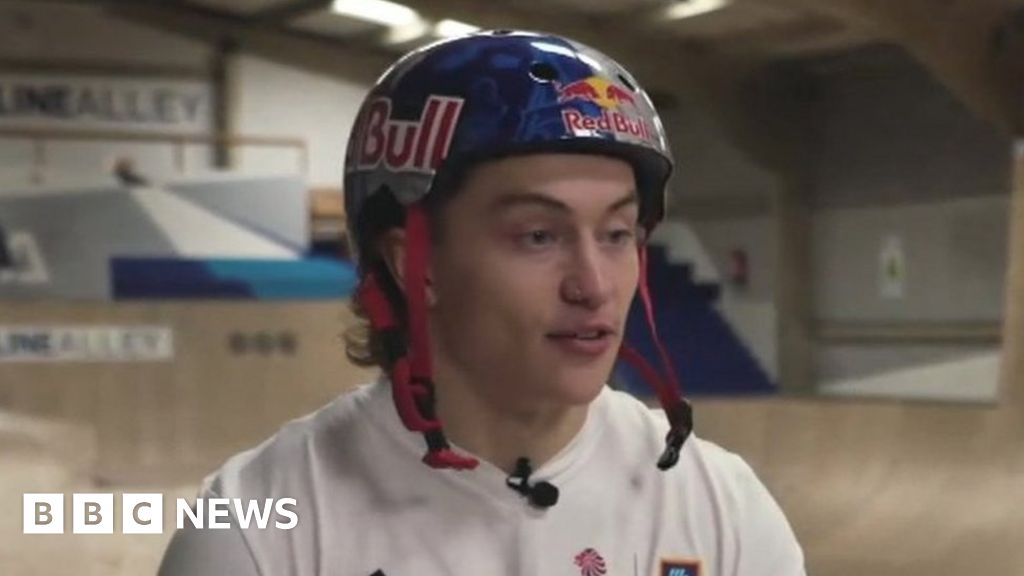 BMX rider sets his sights on a Paris Olympics gold