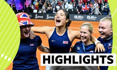 Billie Jean King Cup: 'Sensational' Emma Raducanu gives GB historic win over France