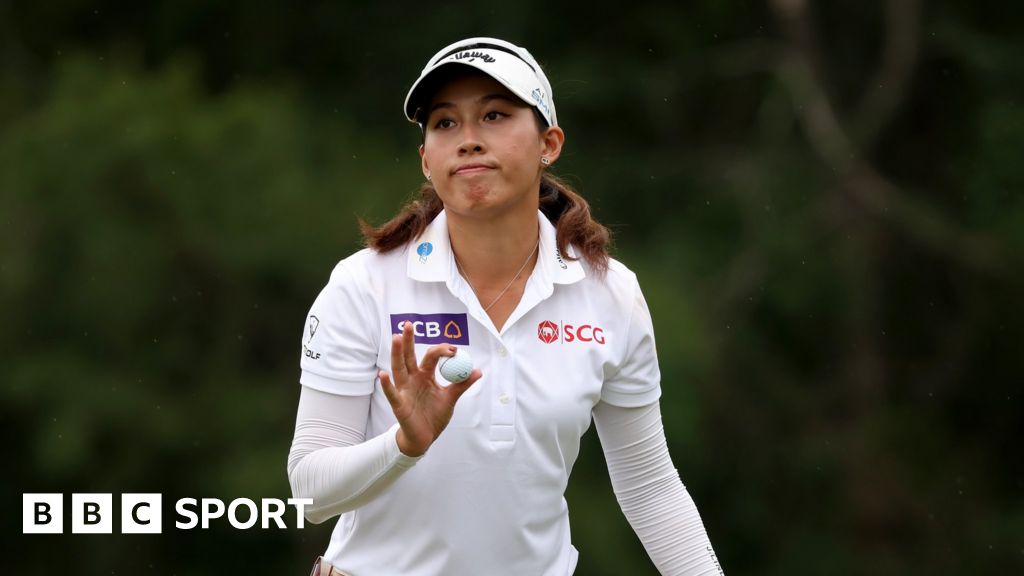 Chevron Championship: Atthaya Thitikul holds narrow lead over Nelly Korda as storms stop play