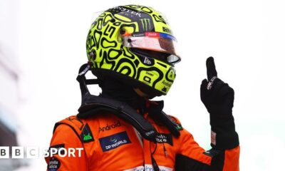 Chinese Grand Prix 2024: Lando Norris on sprint pole ahead of Lewis Hamilton