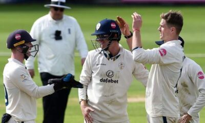 County Championship: Derbyshire's Alex Thomson has Glamorgan in a spin