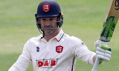 County Championship: Elgar & Critchley hit Essex centuiries against Kent