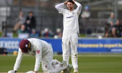 County Championship: Northamptonshire hang on to deny Sussex an opening victory