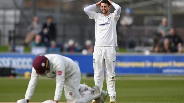 County Championship: Northamptonshire hang on to deny Sussex an opening victory