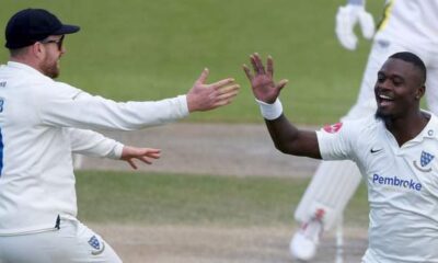 County Championship: Sussex on the brink after pace duo shine