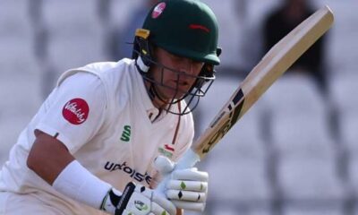 County Championship: Yorkshire take five Leicestershire wickets on rain-hit day one