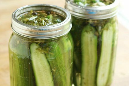 Easy Refrigerator Pickles