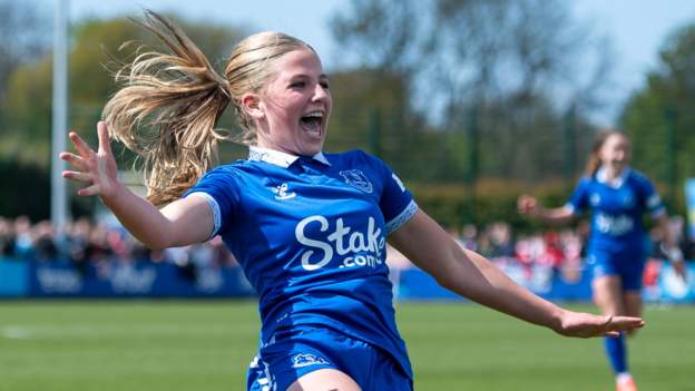 Everton Women 1-1 Arsenal Women: Late Issy Hobson equaliser dents Gunners' title hopes