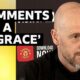 FA Cup semi-final win reaction a disgrace - Ten Hag