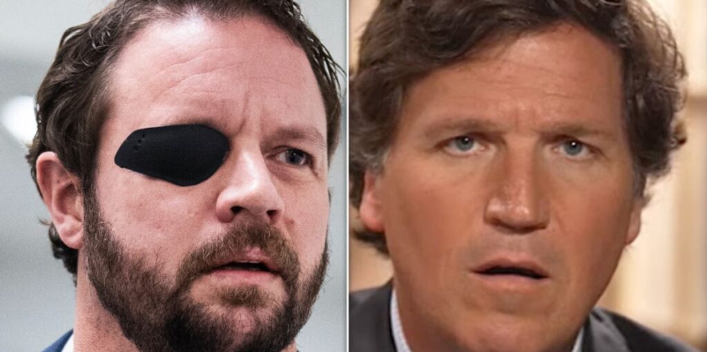 GOP Rep. Dan Crenshaw Burns Tucker Carlson With 1 Stinging Question About His Job