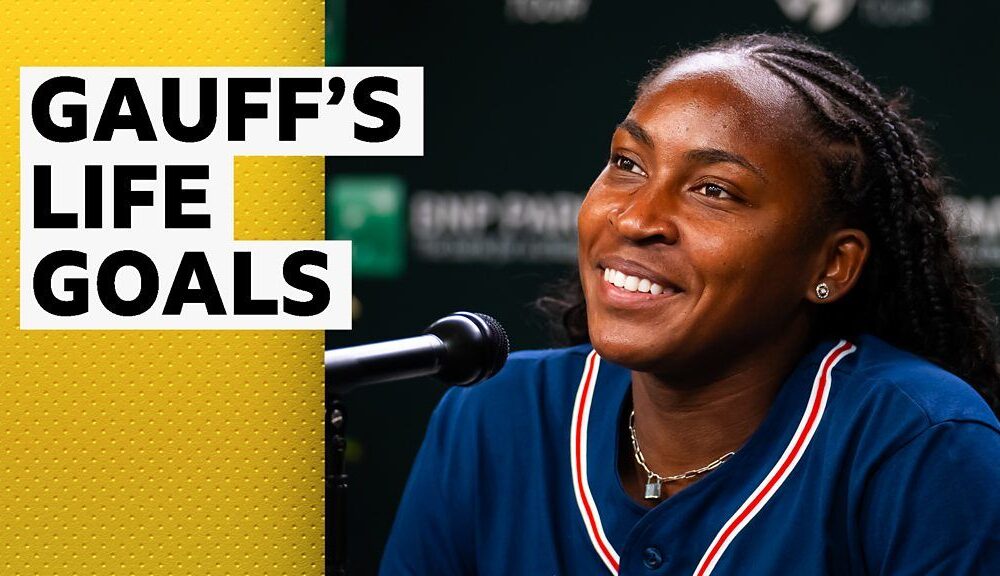 Gauff lists her tennis goals on her 20th birthday