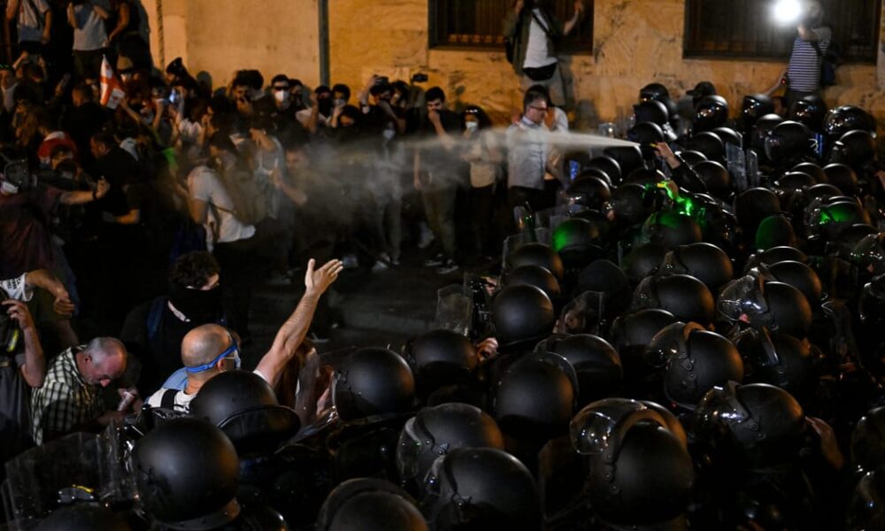 Georgia deploys tear gas, water cannon against pro-EU protesters amid ‘Russian law’ outcry – POLITICO