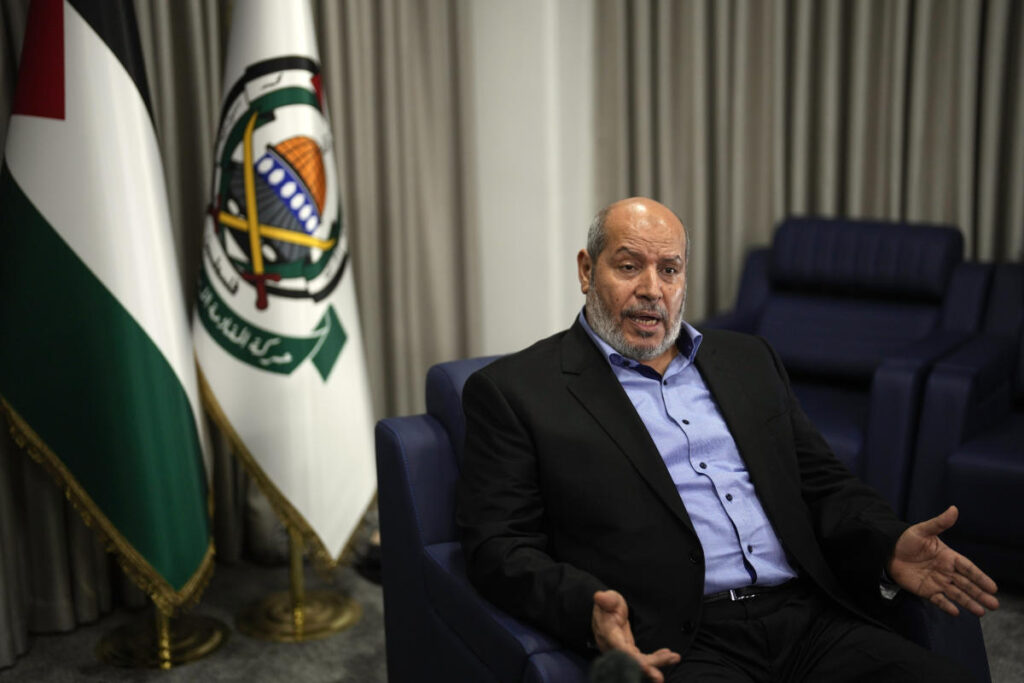 Hamas official says group would lay down its weapons if a two-state solution is implemented