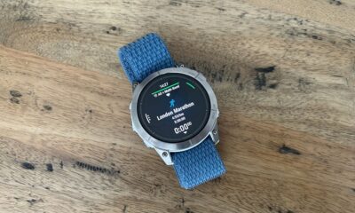 London Marathon PacePro starter screen on Garmin Epix Pro 51mm watch